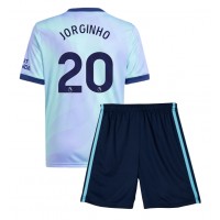 Maglie da calcio Arsenal Jorginho Frello #20 Terza Maglia Bambino 2024-25 Manica Corta (+ Pantaloni corti)